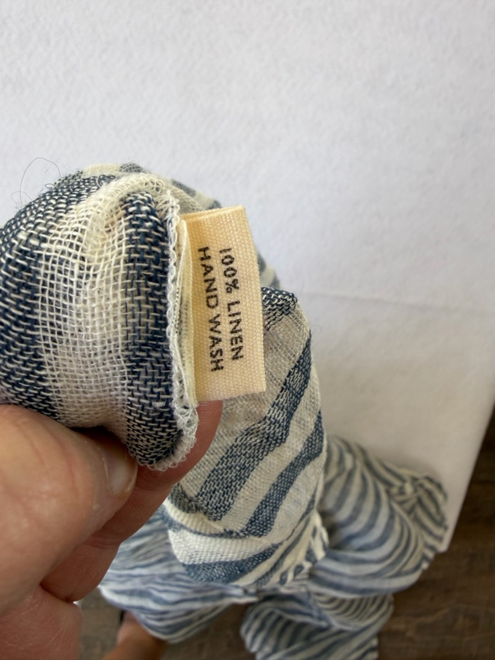 MegbyDesign Linen Stripe Tunic Dress size OS - Picture 5 of 5